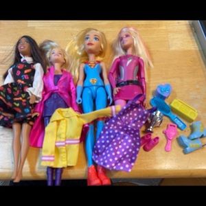 Barbie and accessories